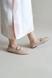 Riley Buckled Loafers (Hazelnut) - Our Daily Avenue