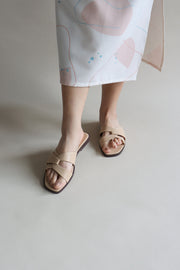 Summer Overlapping Sliders (Beige) - Our Daily Avenue