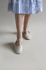 Isabella Classic Mules (Ivory)