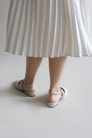 [Event Exclusive] Kayla Textured Sandals (Ivory) - Our Daily Avenue