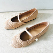 Haven Ballet Mary Janes (Nude Pink)