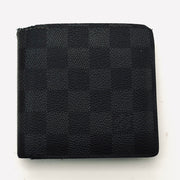 Louis Vuitton Marco compact bifold wallet, Damier graphite monogram