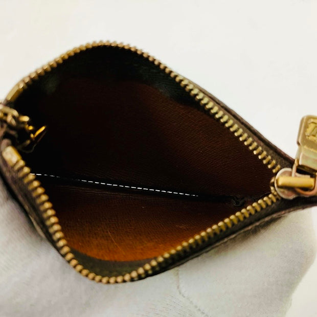 Louis Vuitton key cles pouch, classic monogram