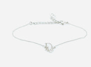 Christian Dior vintage CD silver logo bracelet