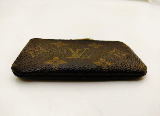 Louis Vuitton key cles pouch, classic monogram