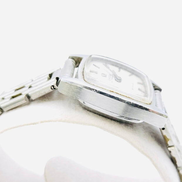 Vintage omega automatic de ville stainless steel white dial watch