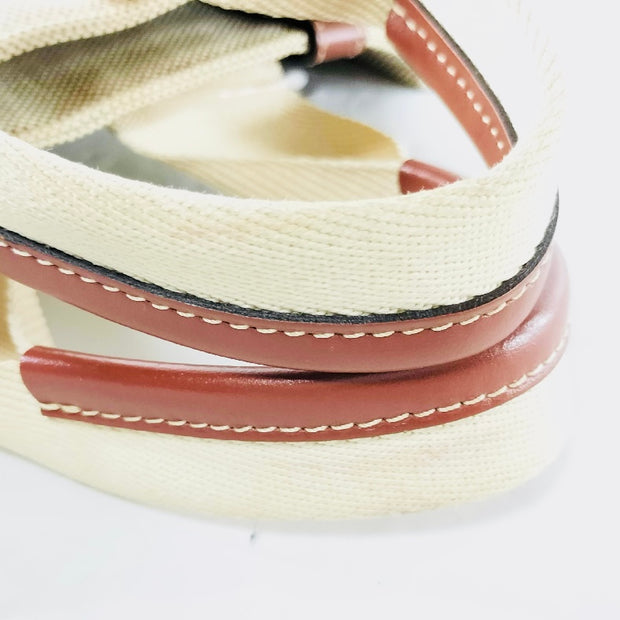 Chloe woody classic logo small tote bag with strap