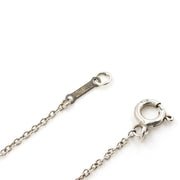 Tiffany & Co. Paloma Picasso 925 sterling silver loving heart pendant necklace