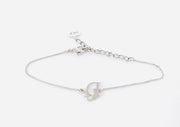 Christian Dior vintage CD silver logo bracelet