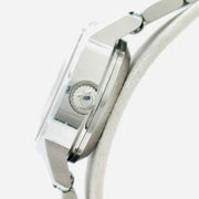 Vintage omega automatic geneve two tone gold and stainless steel white dial watch