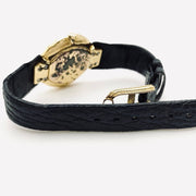 Christian Dior vintage bagira black round dial quartz watch