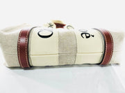 Chloe woody classic logo small tote bag with strap