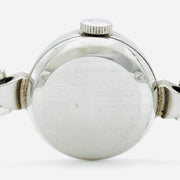 Vintage omega automatic de ville stainless steel white dial watch