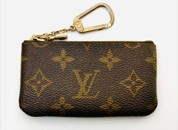 Louis Vuitton key cles pouch, classic monogram