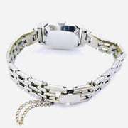 Vintage omega automatic de ville stainless steel white dial watch