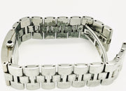 Givenchy quartz monogram bracelet black rectangular dial watch