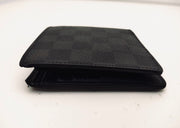 Louis Vuitton Marco compact bifold wallet, Damier graphite monogram