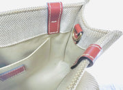 Chloe woody classic logo small tote bag with strap