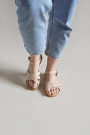 Bella Intertwine Sandals (Shell) - Our Daily Avenue