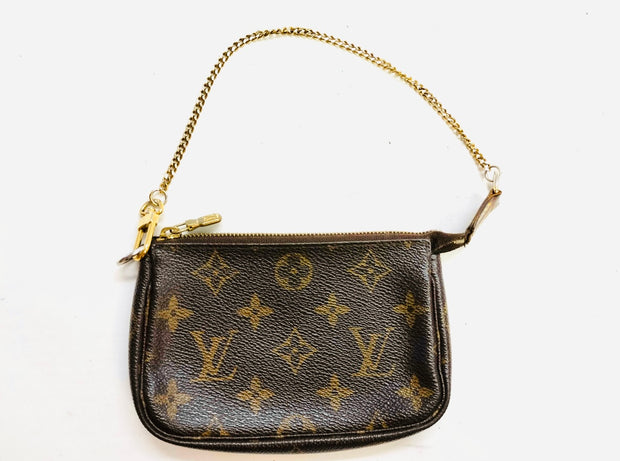 Louis Vuitton LV classic monogram mini pochette accessories bag