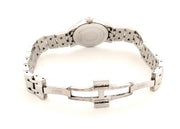 Fendi quartz monogram bracelet white round dial watch