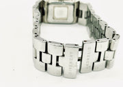 Givenchy quartz monogram bracelet black rectangular dial watch