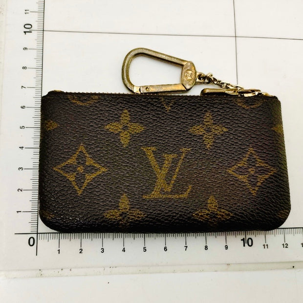 Louis Vuitton key cles pouch, classic monogram