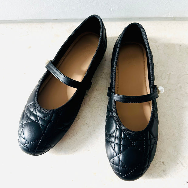 Haven Ballet Mary Jane Flats (Black)