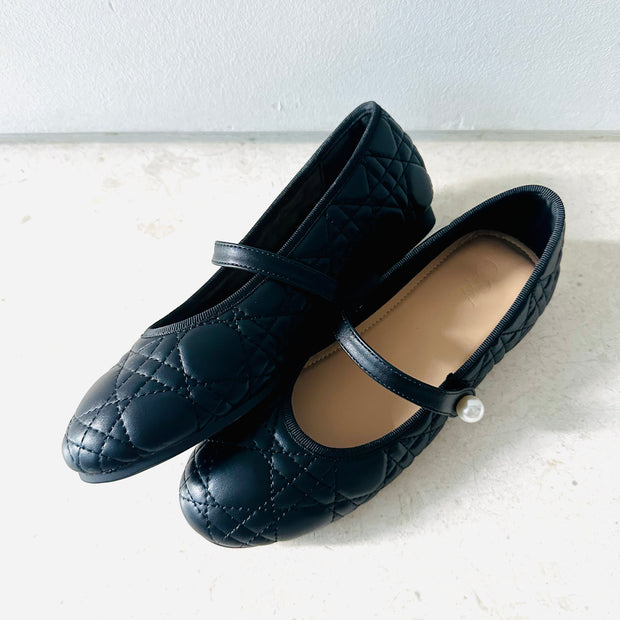 Haven Ballet Mary Jane Flats (Black)