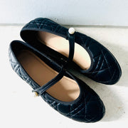 Haven Ballet Mary Jane Flats (Black)