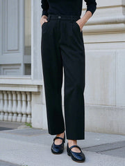 Haven Ballet Mary Jane Flats (Black)