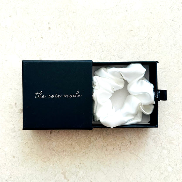TSM- 100% Mulberry Silk Scrunchie 4cm (Large)