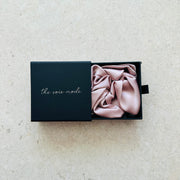 TSM- 100% Mulberry Silk Oversized Scrunchie 6cm (XL) K-style