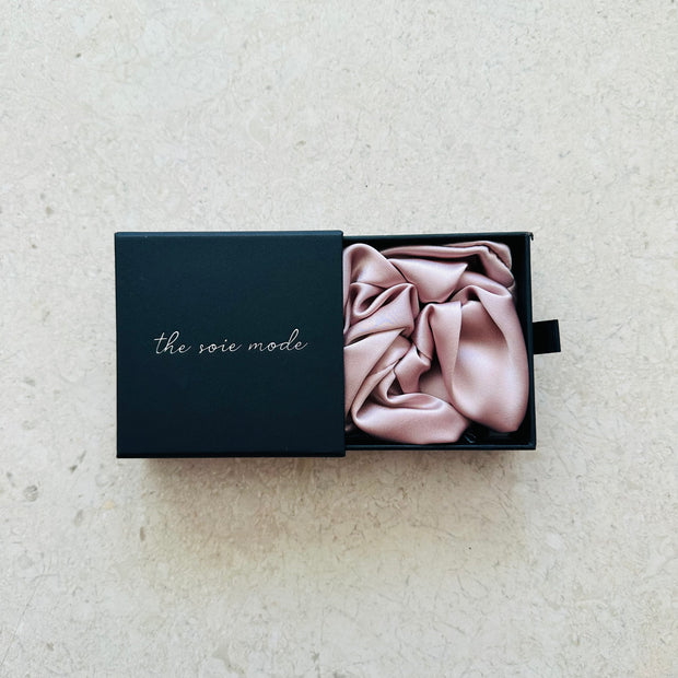 TSM- 100% Mulberry Silk Oversized Scrunchie 6cm (XL) K-style