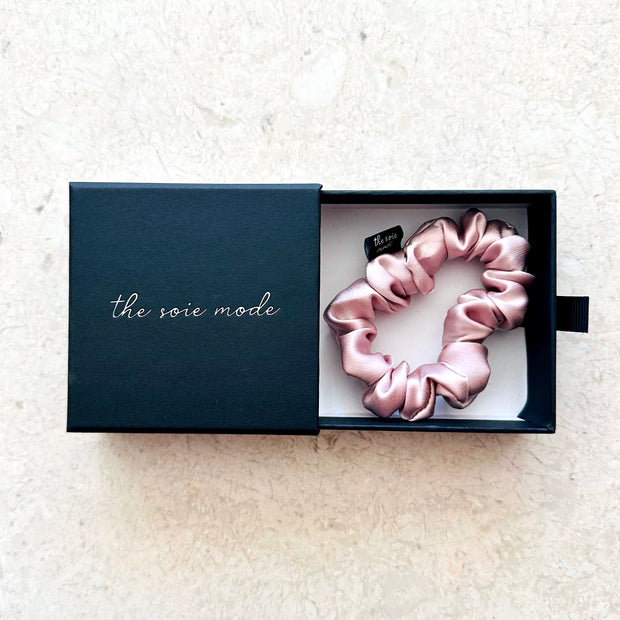 TSM- 100% Mulberry Silk Scrunchie 2cm (Small)