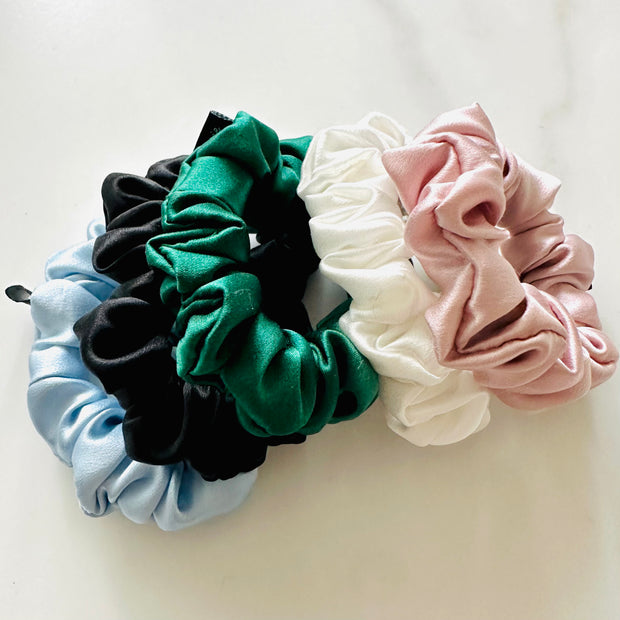 TSM- 100% Mulberry Silk Scrunchie 3cm (Medium)