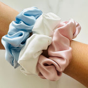 TSM- 100% Mulberry Silk Scrunchie 4cm (Large)