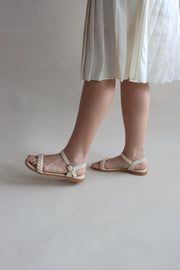 EXCLUSIVE - Zoey Sandals (Cream) - Our Daily Avenue