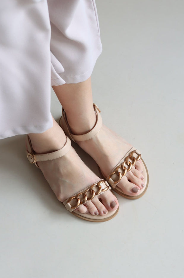 EXCLUSIVE - Victoria Sandals (Nude) - Our Daily Avenue