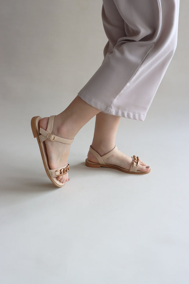 EXCLUSIVE - Victoria Sandals (Nude) - Our Daily Avenue