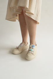 Zera Canvas Sneakers (Taupe) - Our Daily Avenue