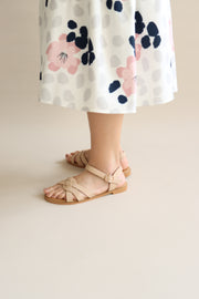 Bella Intertwine Sandals (Shell) - Our Daily Avenue