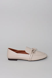 Claire Bow Loafers (Ivory) - Our Daily Avenue